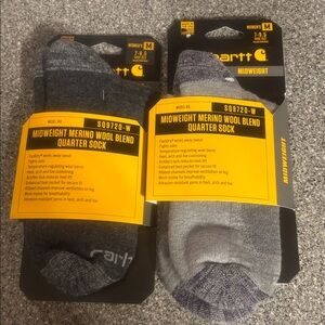Carhartt Women's Wool Blend Quarter Socks